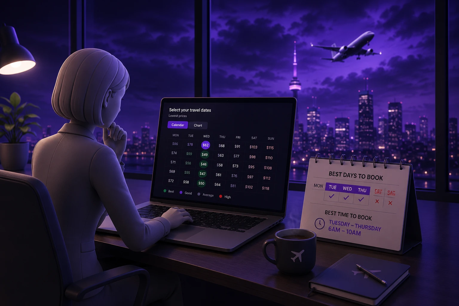 Best Days and Time to Book the Cheapest Flights